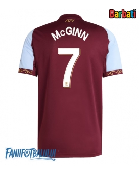 Aston Villa John McGinn #7 Tricou Fotbal Replică 2025-26 Barbati Acasa
